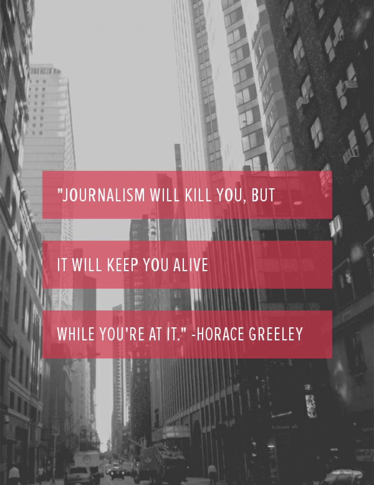 A journalist's journey…